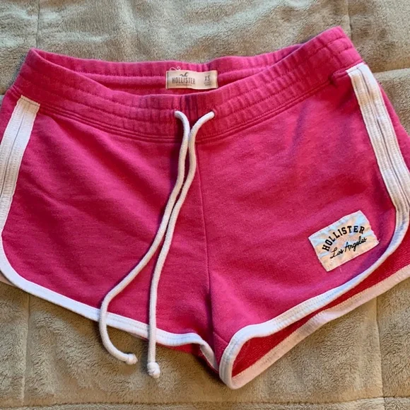 Hollister Shorts Hollister Xs Pink Athletic Shorts Poshmark